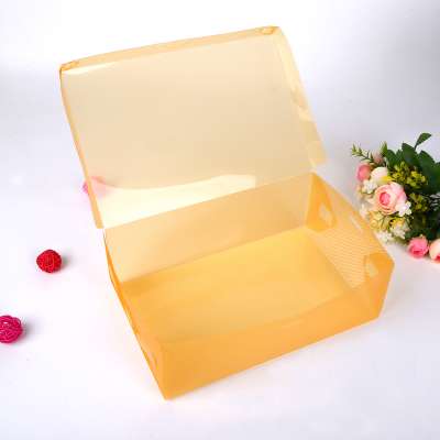 Good Quality pp transparent shoes box plastic