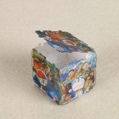 Assemble Cube Toy 3D Plastic Jigsaw Puzzle