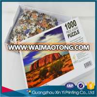 Hot selling cheap guangzhou printing paper jigsaw puzzle